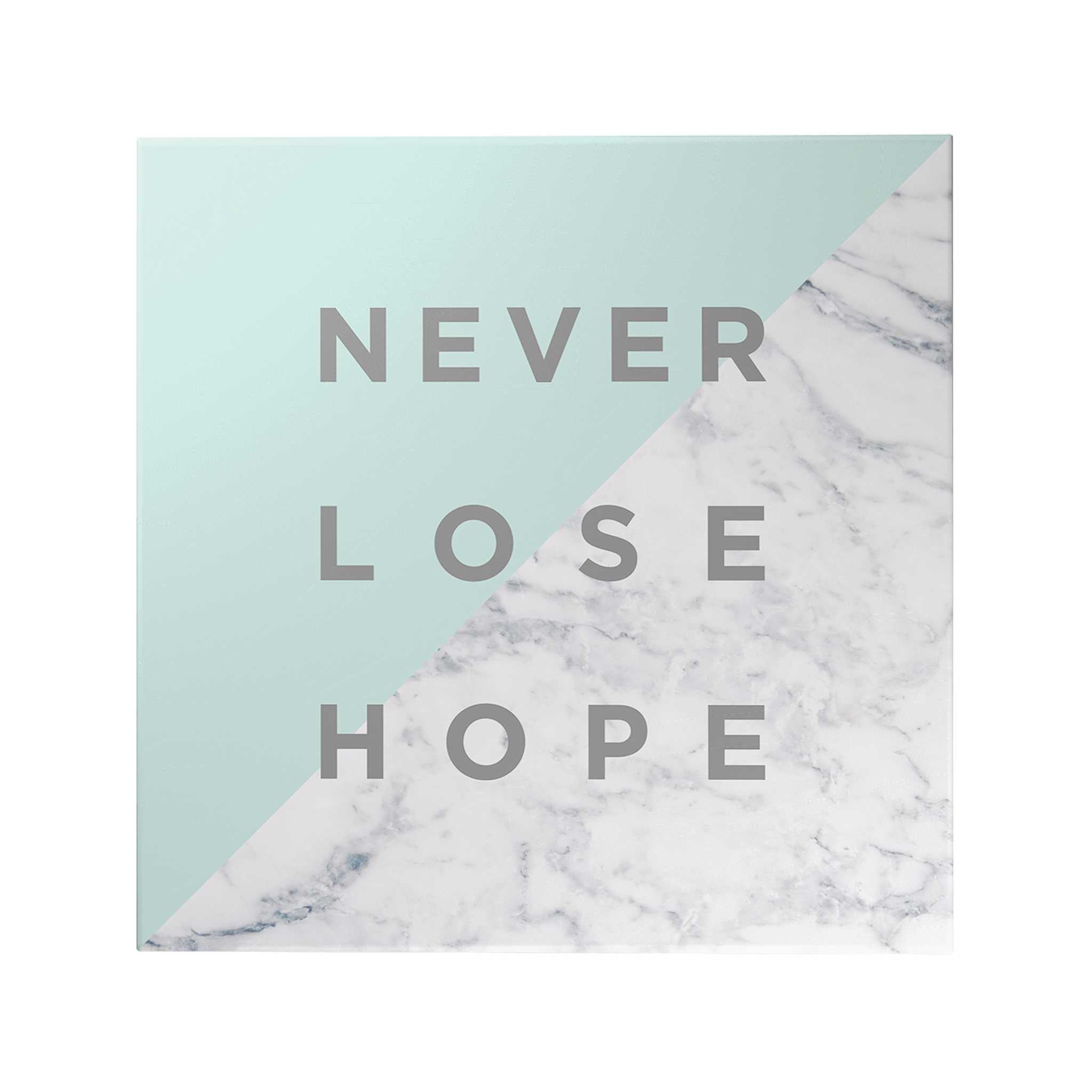 Never Lose Hope Decoposter