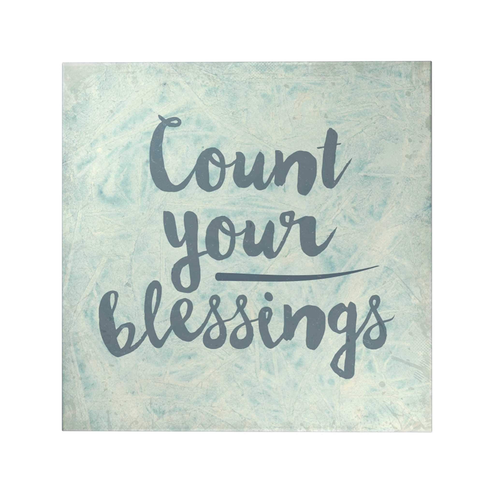 Count Your Blessings Decoposter