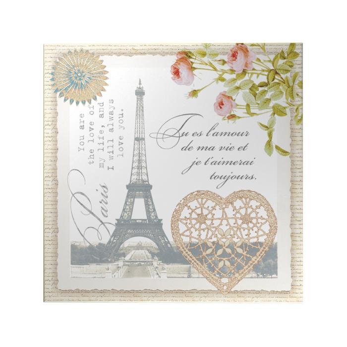 Eiffel Decoposter: Vintage