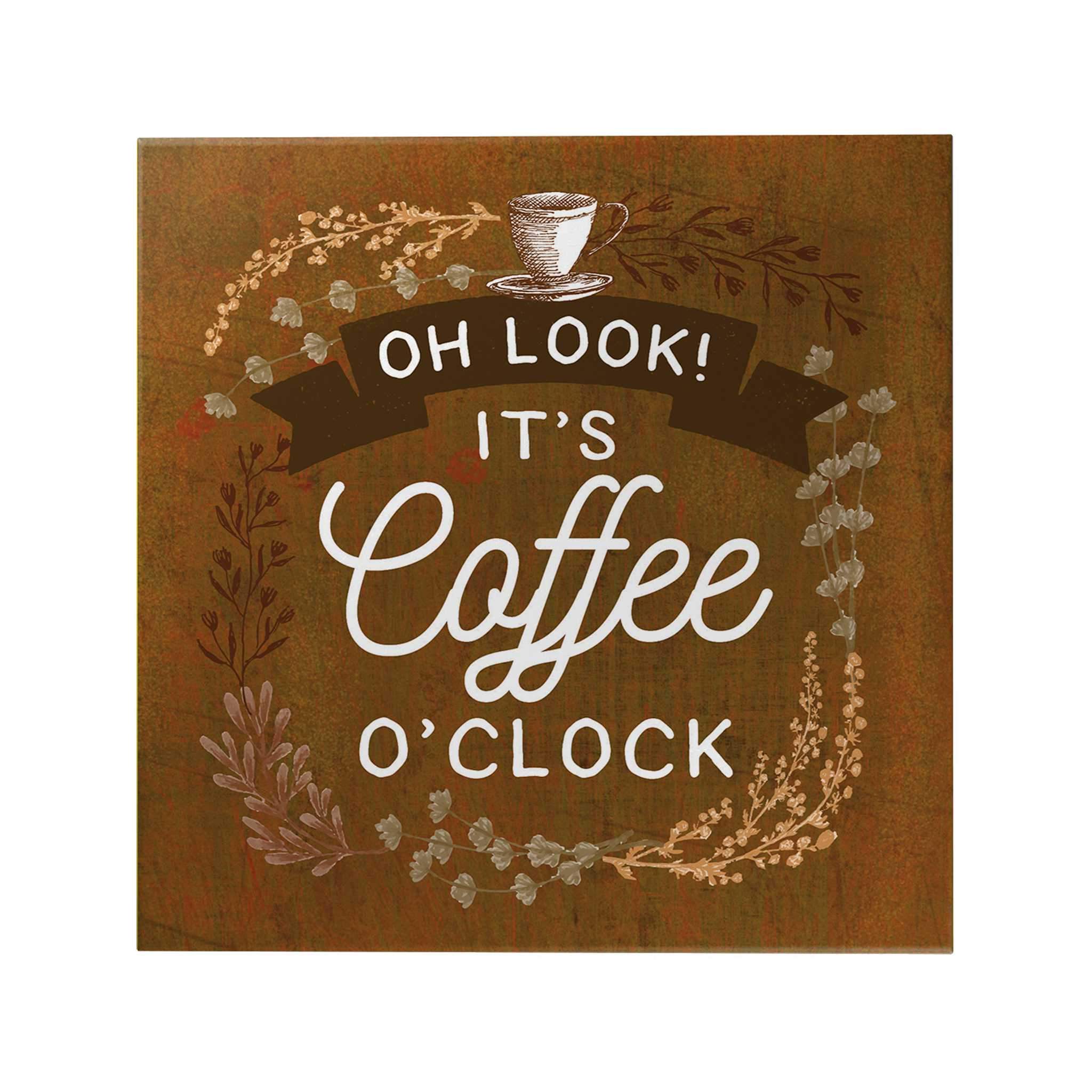 It's Coffee O'Clock Decoposter
