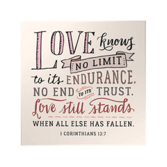 Words of Love: Love Knows No Limit Decoposter