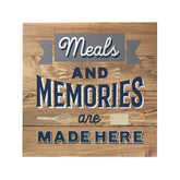 Happy Home Decoposter: Meals and Memories