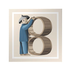 Letras Y Figuras Square Decoposter