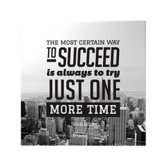 The Most Certain Way Decoposter