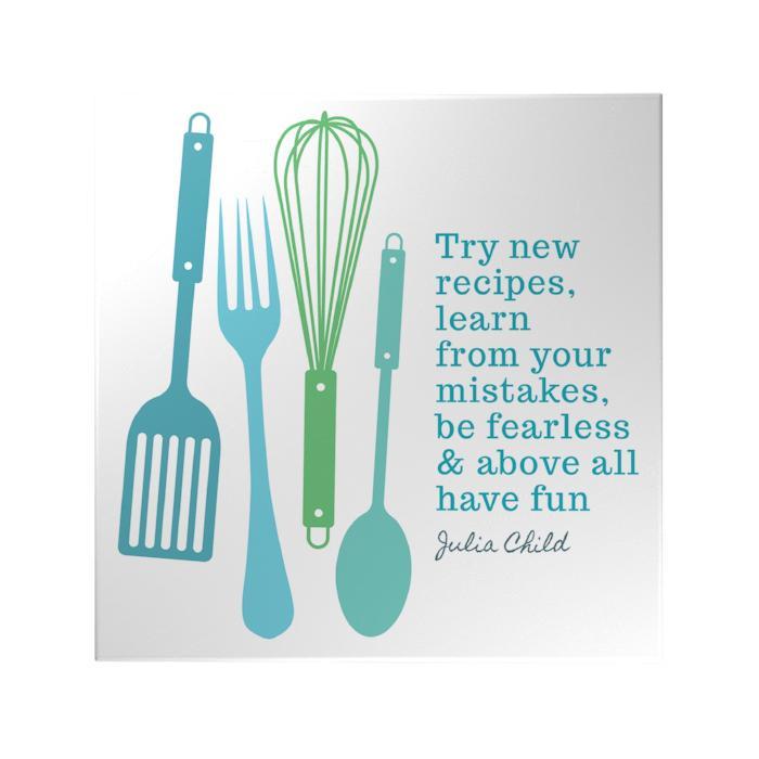 Try New Recipes Decoposter