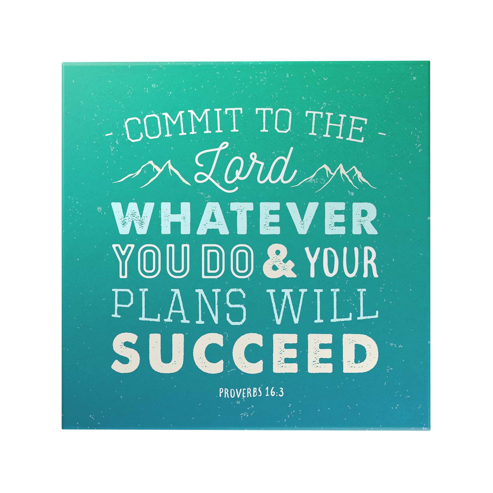 Commit to the Lord Decoposter