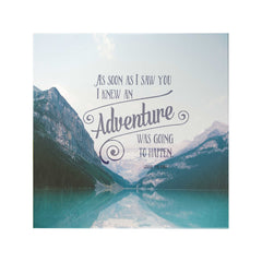 As Soon as I Saw You Decoposter