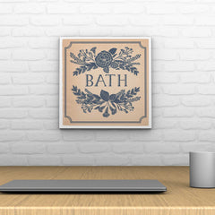 Wings of Love Decoposter: Bath