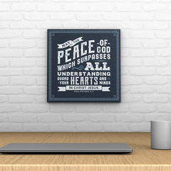 Words That Inspire Decoposter: May the Peace of God