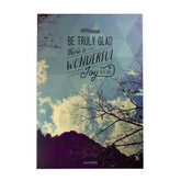 Be Truly Glad Decoposter