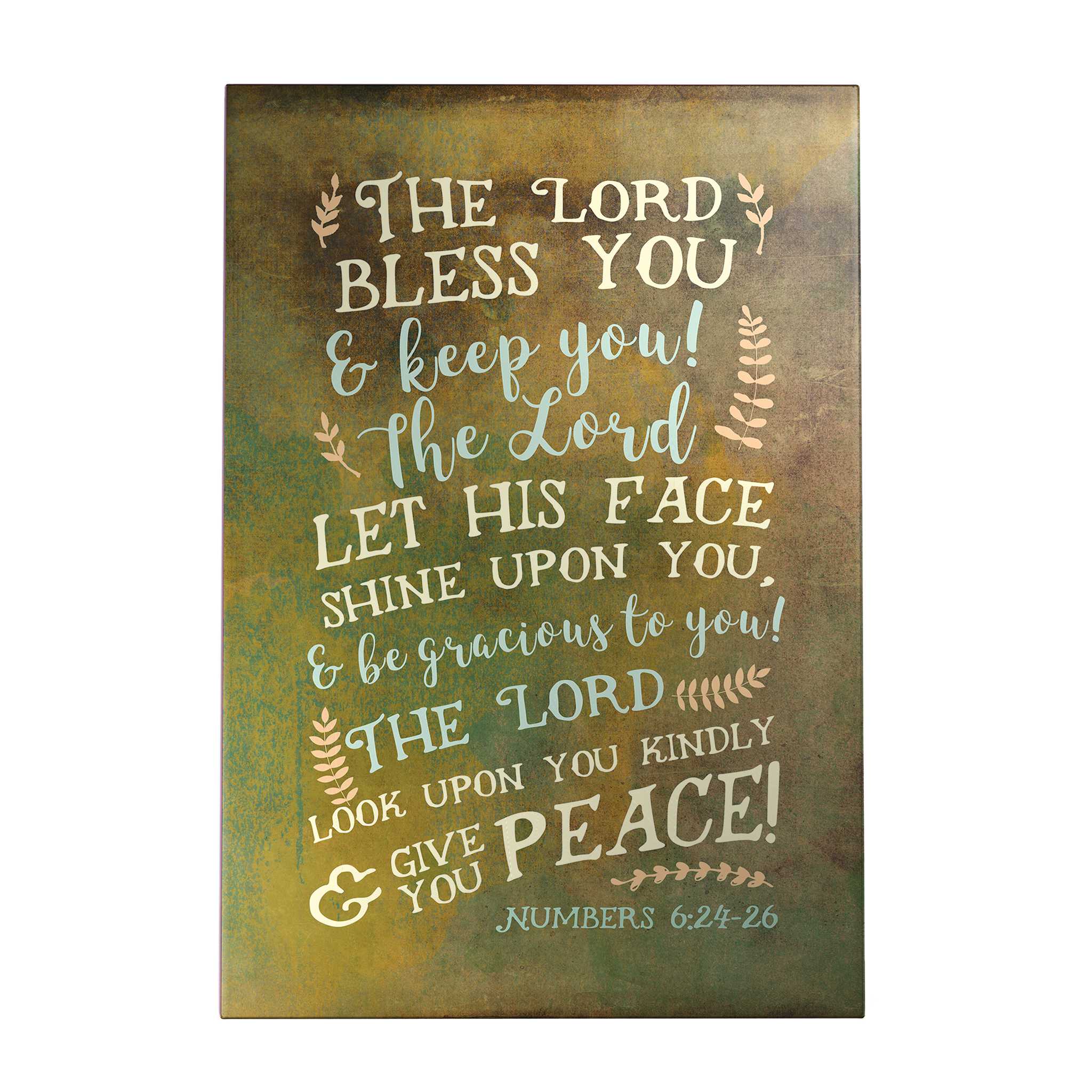 The Lord Bless You Decoposter