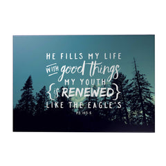 He Fills My Life Decoposter