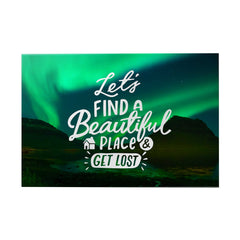 Grand Adventure Decoposter: Let's Find a Beautiful Place
