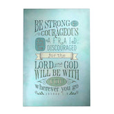 Be Strong and Courageous Decoposter