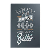 Words That Inspire: When You Focus on the Good Decoposter
