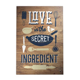 Happy Home Decoposter: Love Is the Secret Ingredient