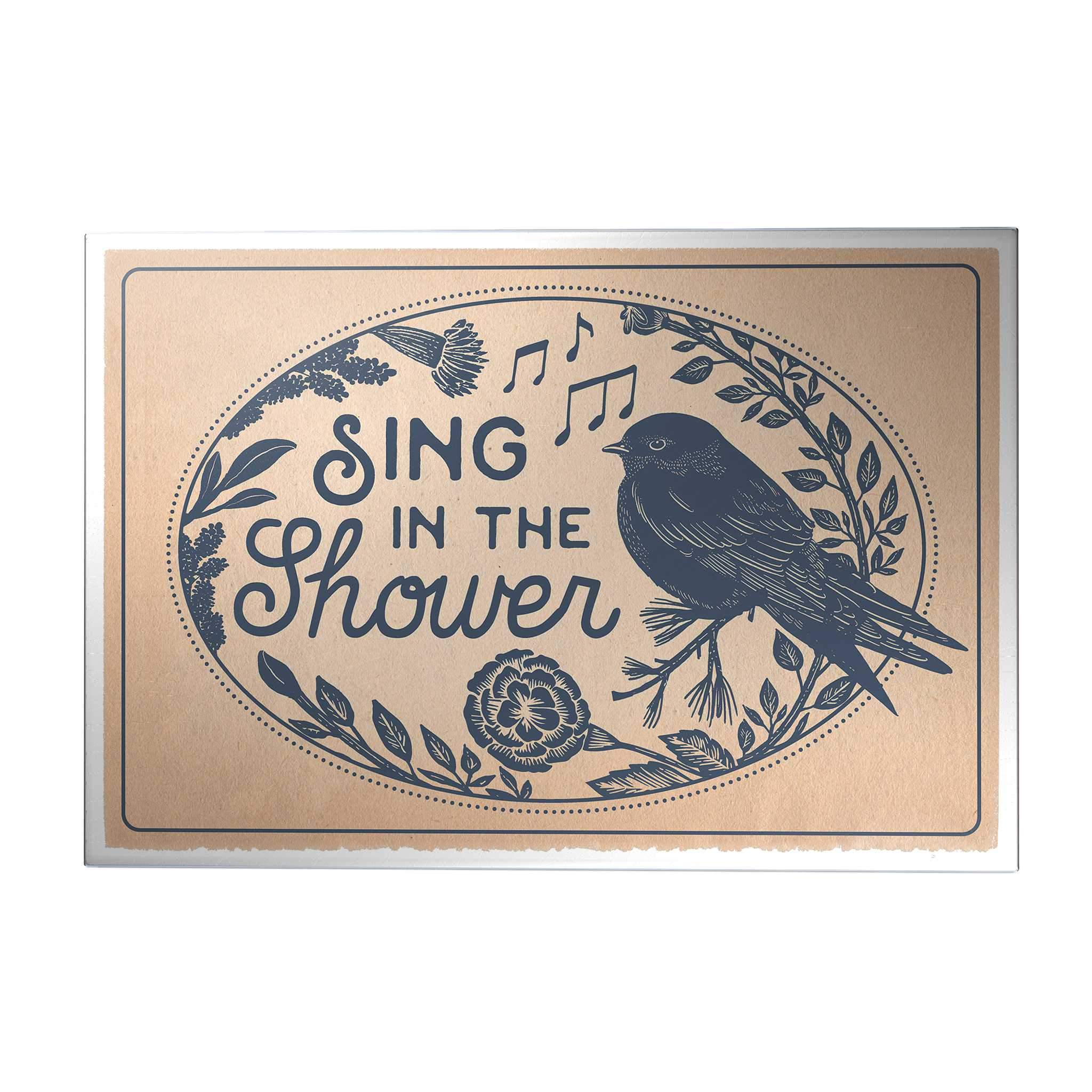 Wings of Love Decoposter: Sing in the Shower