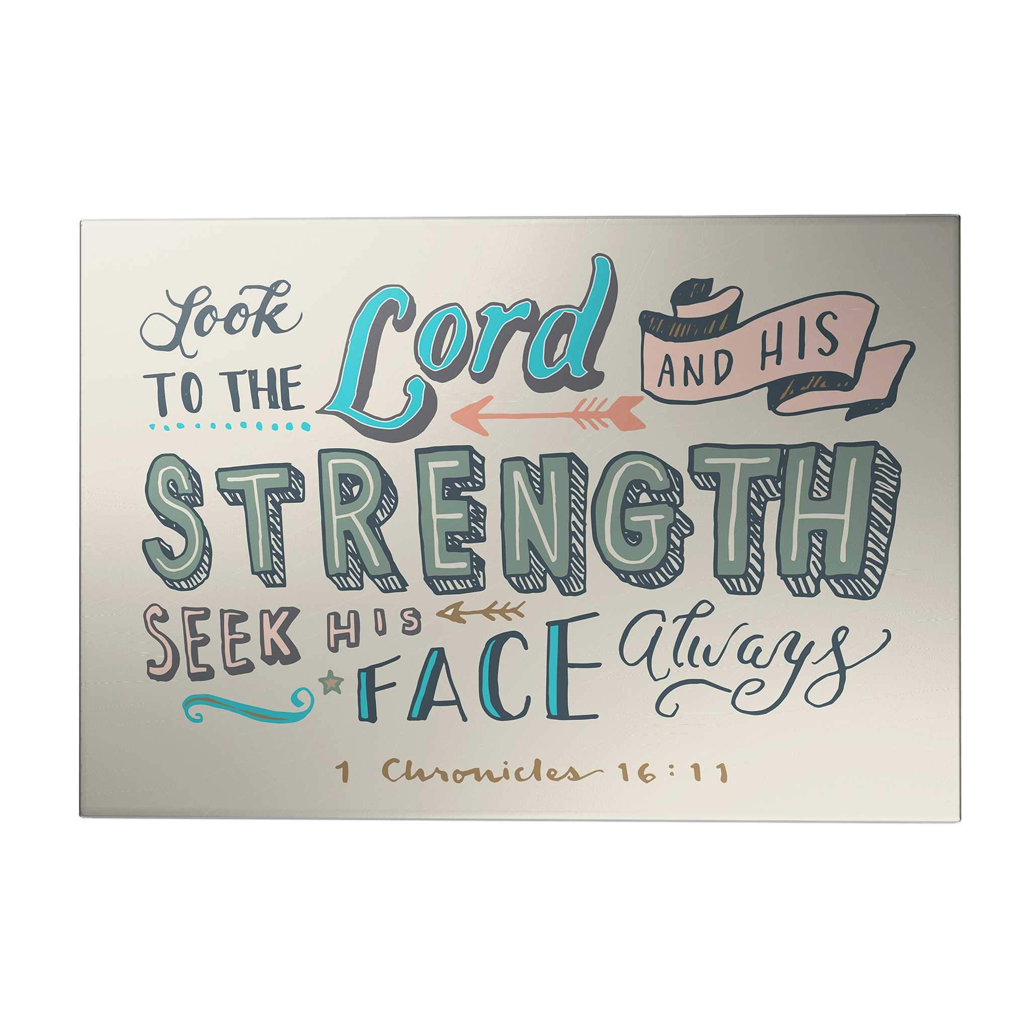 Words That Inspire Decoposter: Look to the Lord