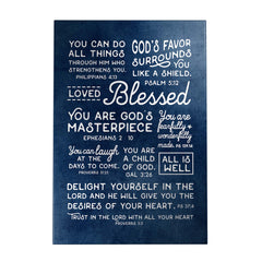 Words That Inspire Decoposter: God's Favor