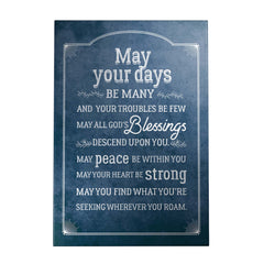 Words That Inspire Decoposter: May Your Days Be Many