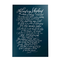 Words That Inspire Decoposter: The Lord Is My Shepherd