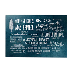 Words That Inspire Decoposter: You Are God's Masterpiece