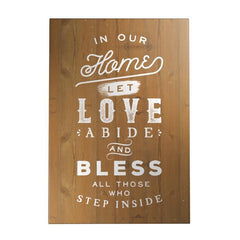 In Our Home Decoposter