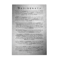 Desiderata Wall Decor