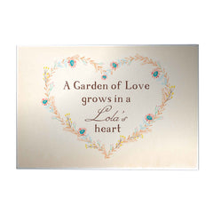 Rectangular Decoposter for Grandparent