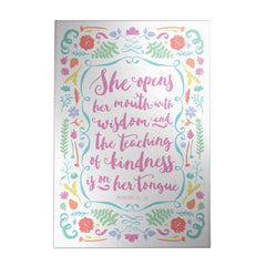 Proverbs 31 Decoposter