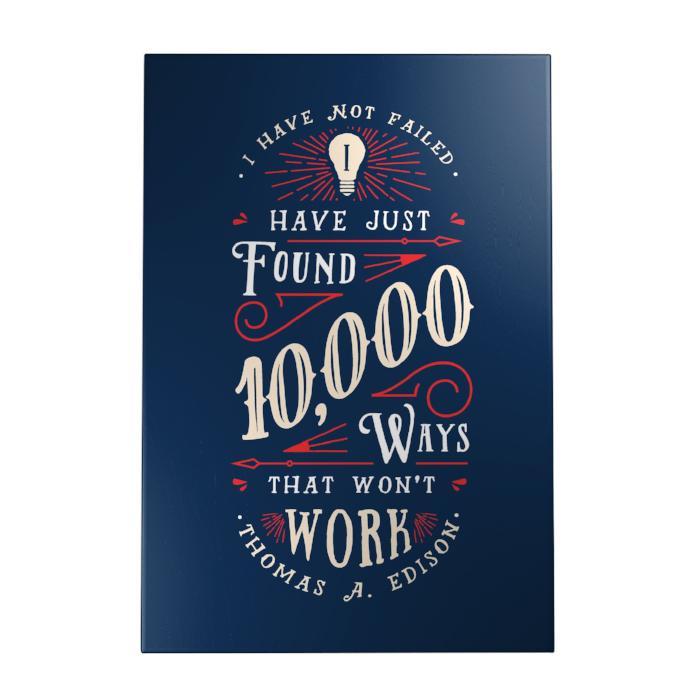 I Have Not Failed Decoposter