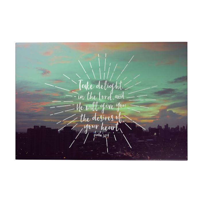 Take Delight Decoposter