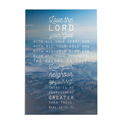 Love the Lord Decoposter