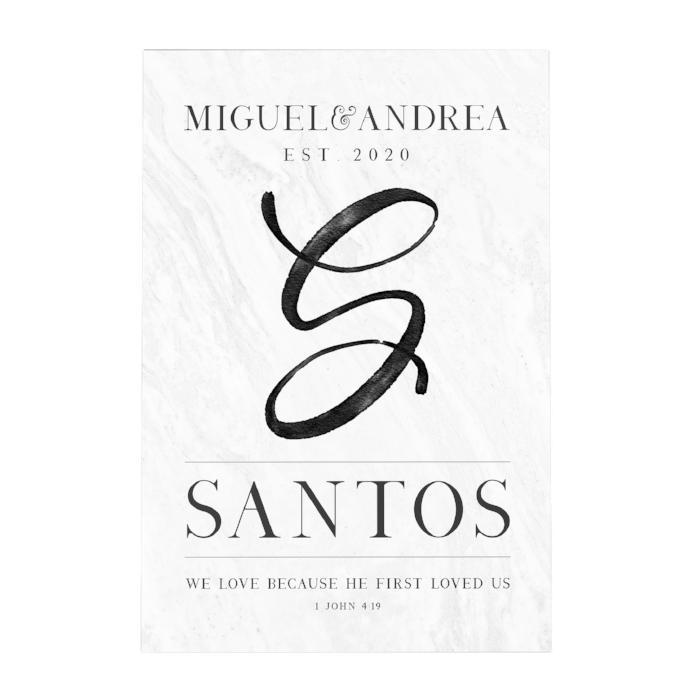 Marble Personalized Decoposter