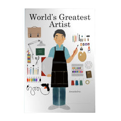 World's Greatest Artist Decoposter