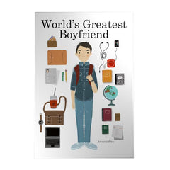 World's Greatest Boyfriend Decoposter