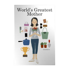 World's Greatest Mother Decoposter