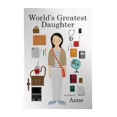 World's Greatest Daughter Decoposter