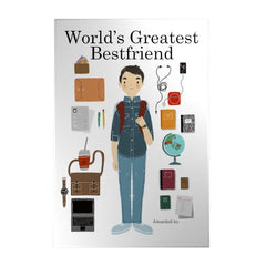 World's Greatest Bestfriend Decoposter