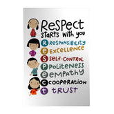 Respect Start with You Decoposter
