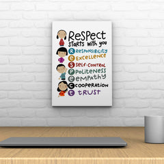 Respect Start with You Decoposter