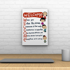 Welcome Decoposter