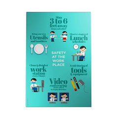 Pandemic Decoposter: Safety at the Work Place