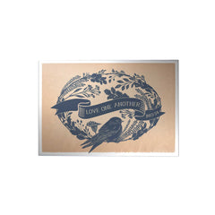 Wings of Love Decoposter: Love One Another