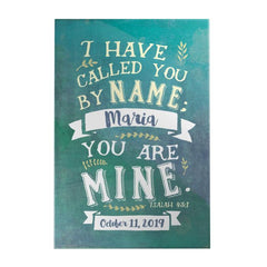 I Have Called You Personalized Decoposter