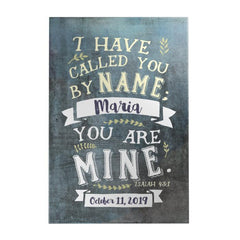 I Have Called You Personalized Decoposter