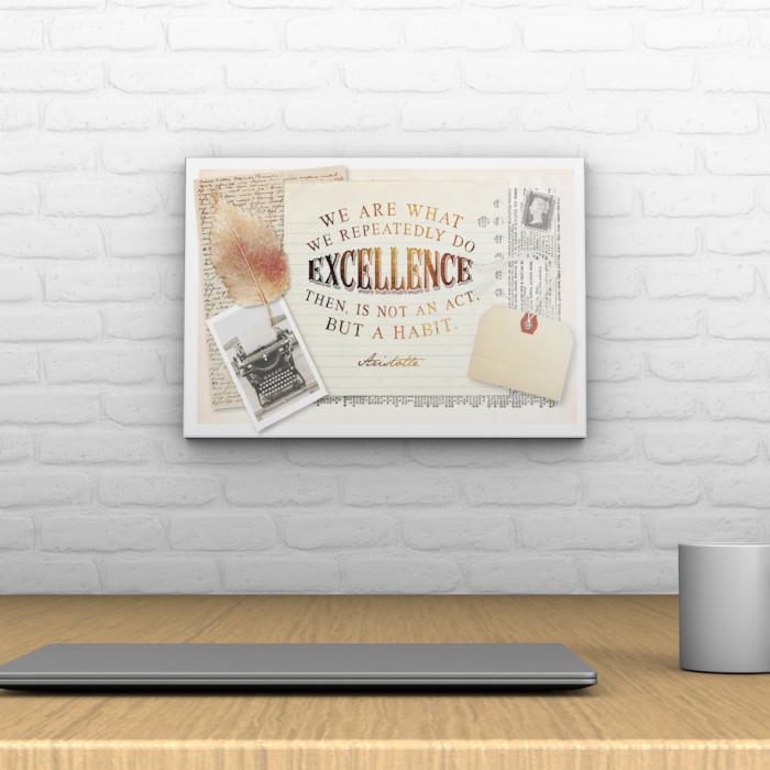 We Are What We Repeatedly Do Decoposter