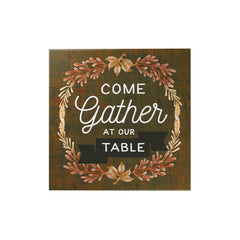 Come Gather at Our Table Decoposter