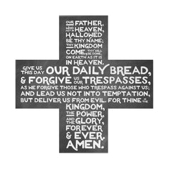 Our Father Deco Cross
