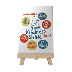 Let Your Kindness Shine Decoposter